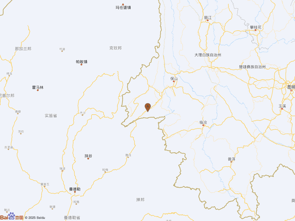 云南德宏州芒市（北纬24.32度，东经98.36度）发生3.2级地震